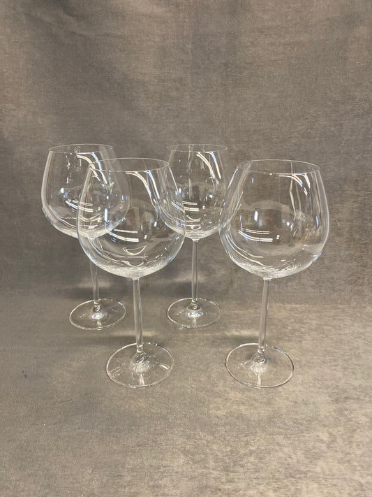 Set 4 Schott Zwiesel Red Wine Glasses