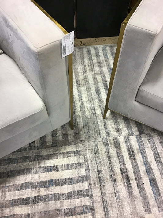 Rug - Cream/Grey- 5.3 x 7.7