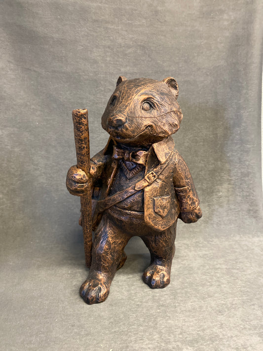 New Creative Sculpture - Hiking Badger