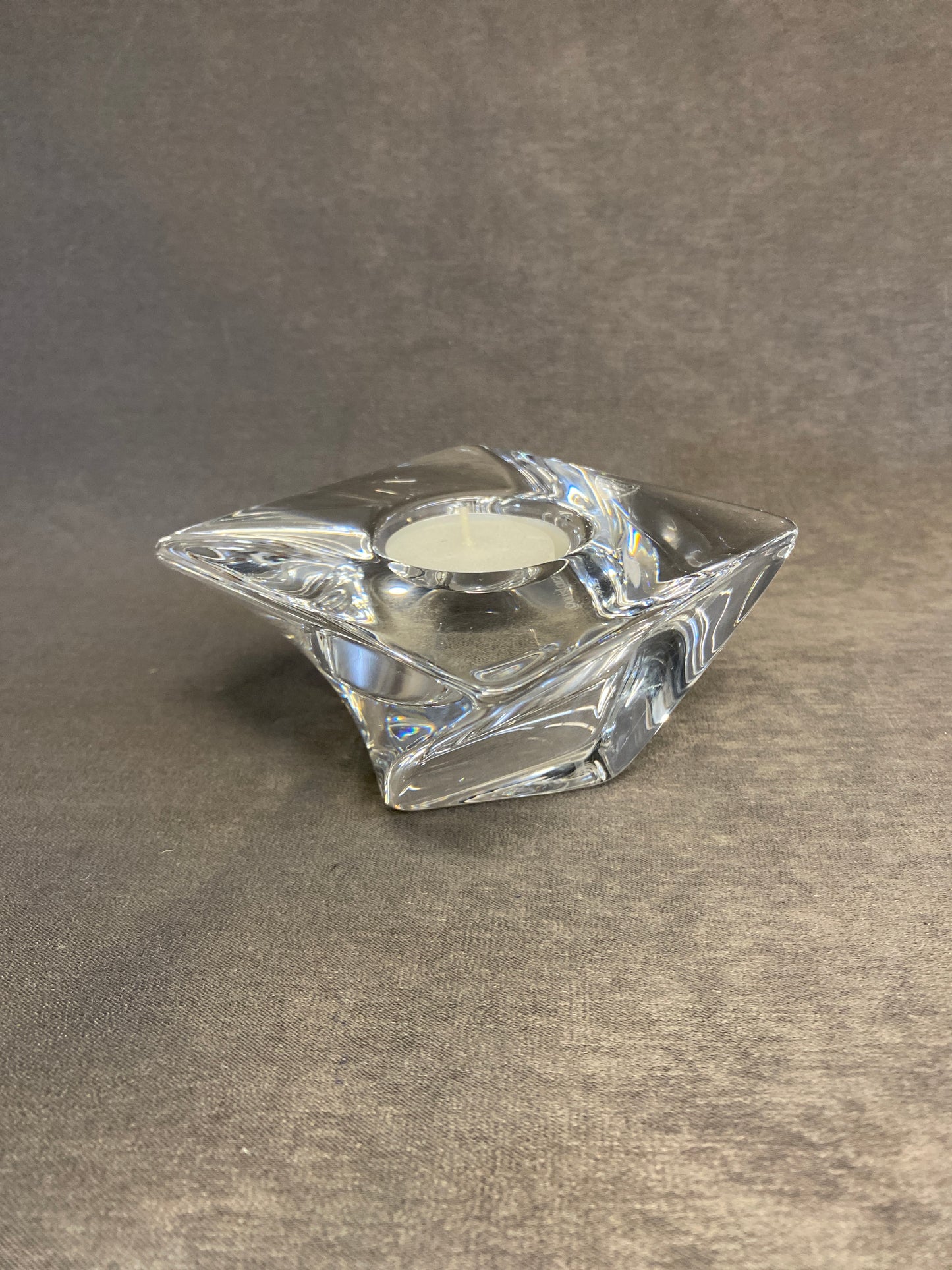 Orrefors "Tornado" Tealight Holder