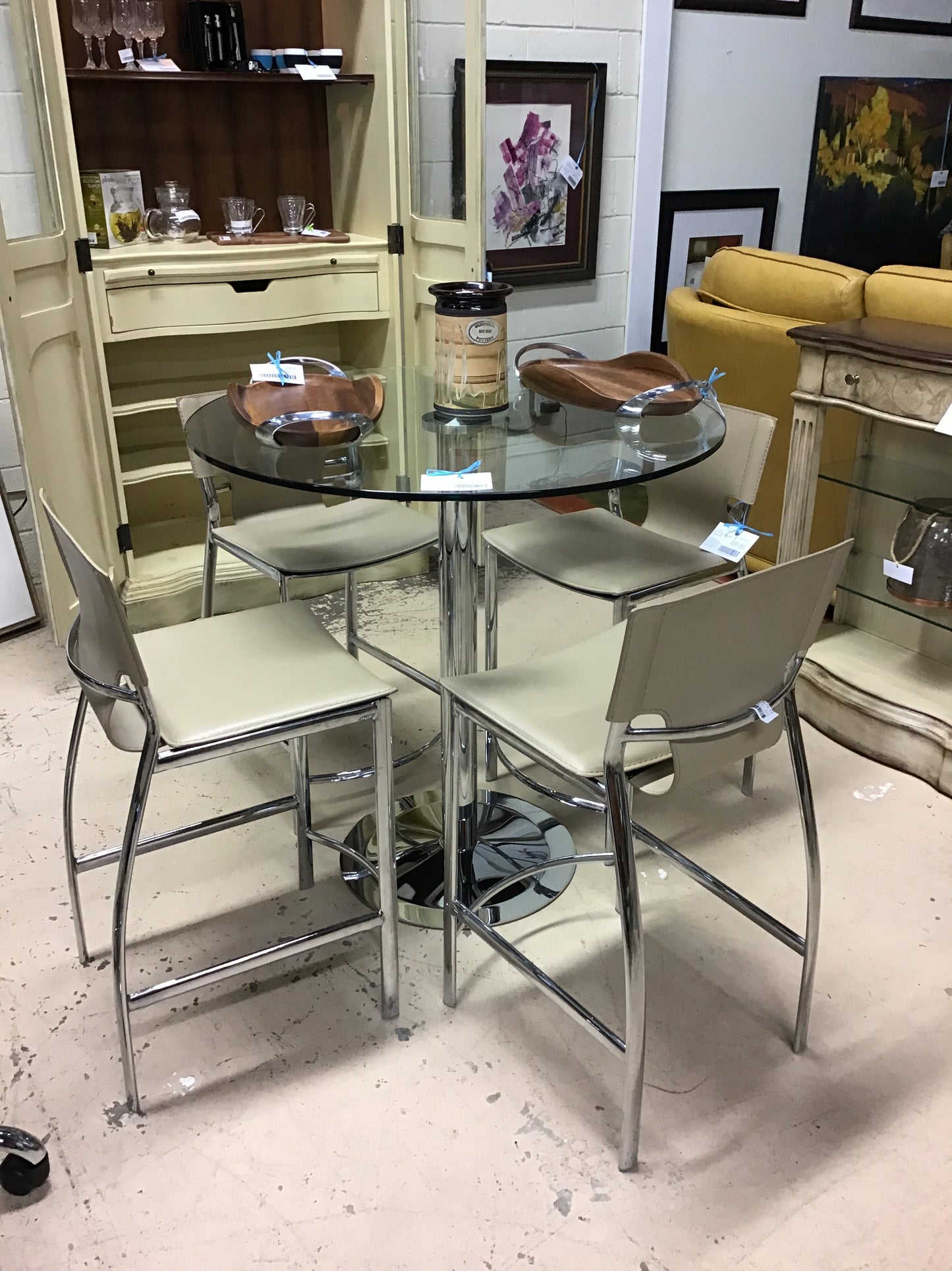 5PC Lady Counter Table Set