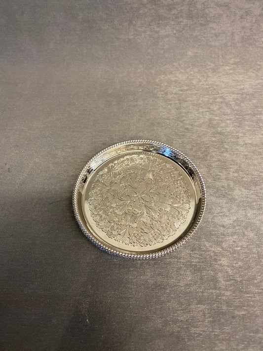 Seba Silverplate Wine Coaster