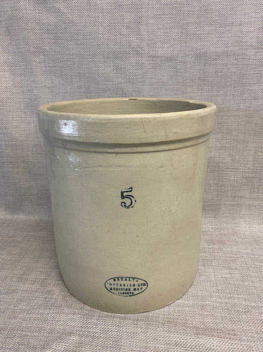 Medalta Potteries Crock - 5 Gallon