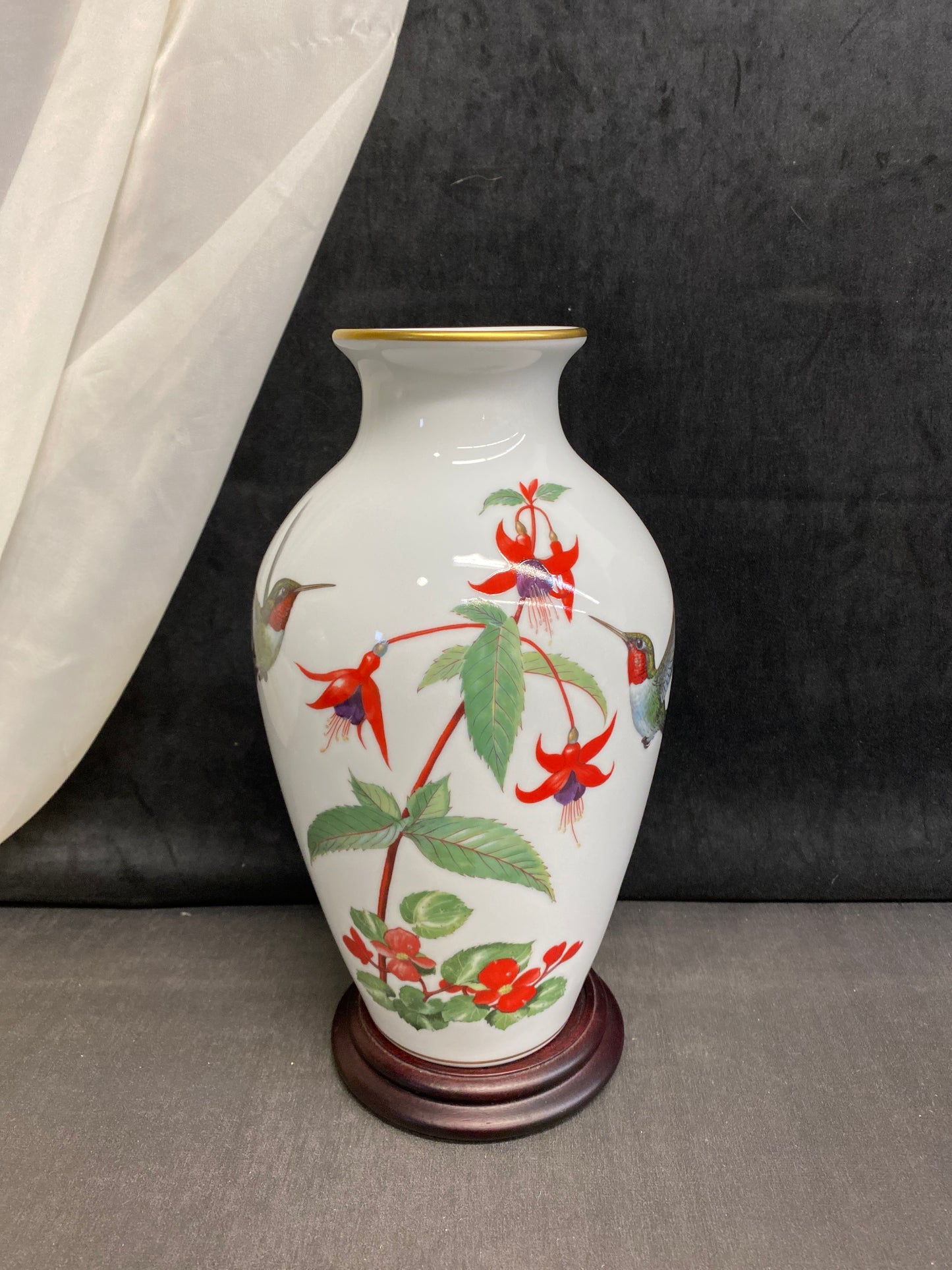 2PC Franklin Porcelain Vase - Garden