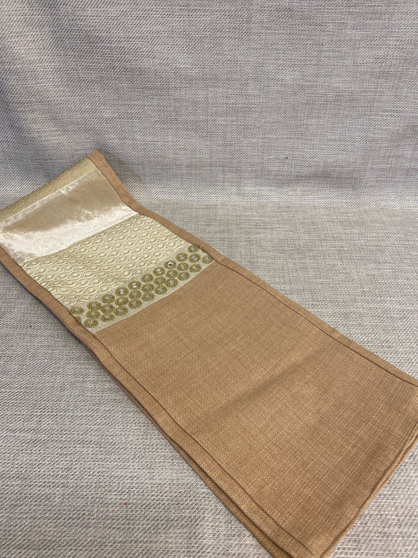 Reversible Table Runner - Beige