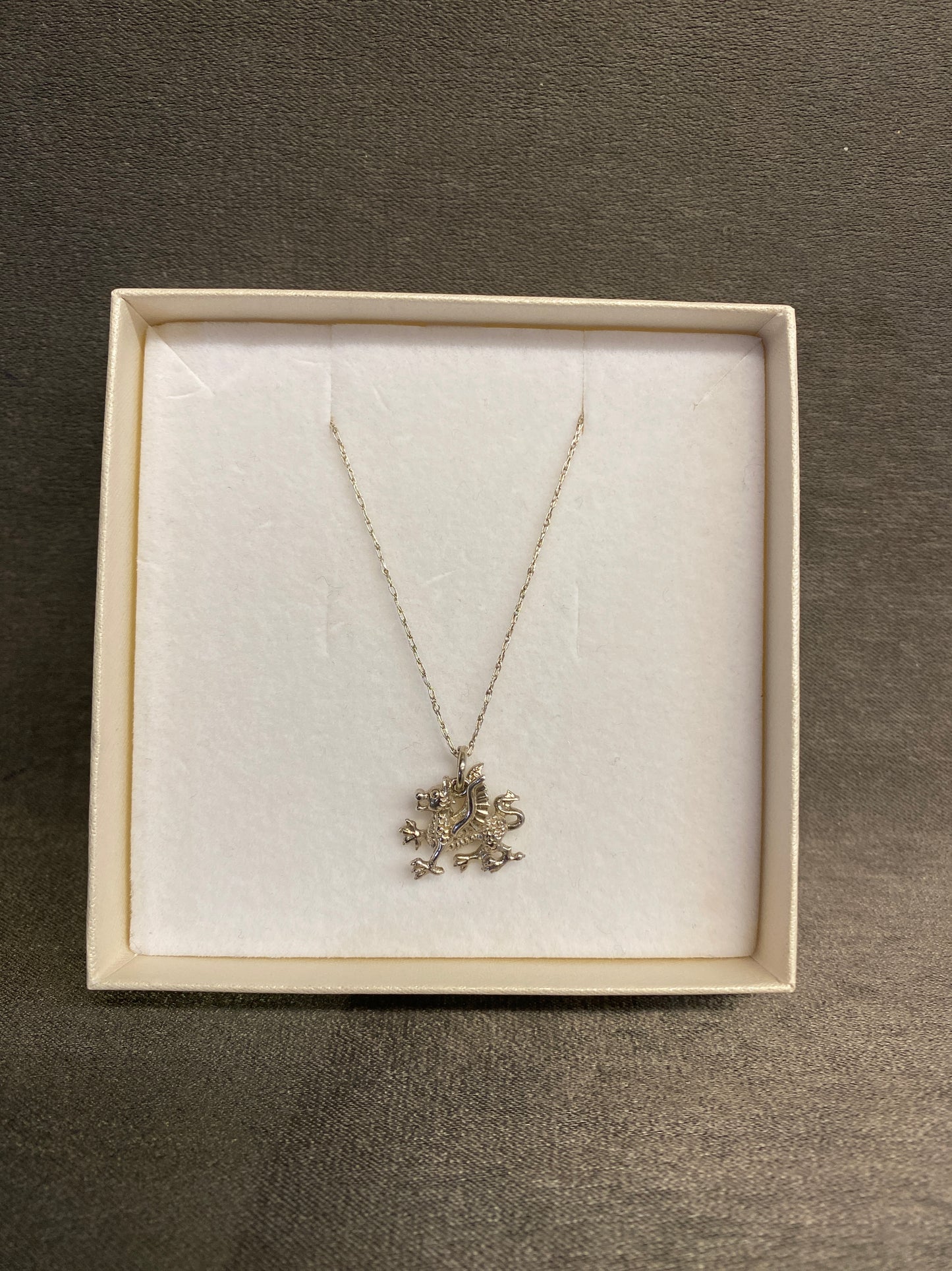 Sterling Silver Necklace - Dragon