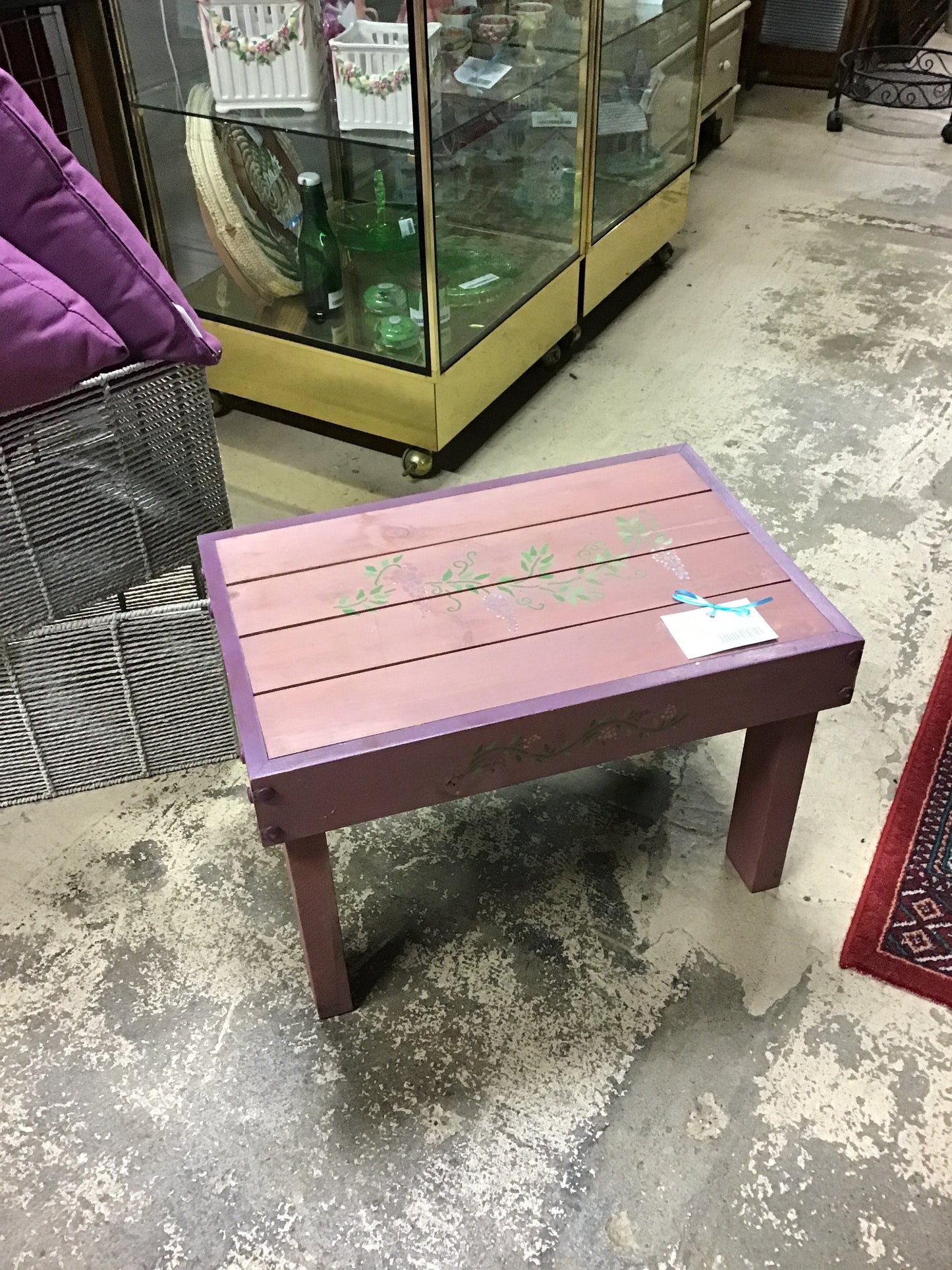 Small Painted Wood Table