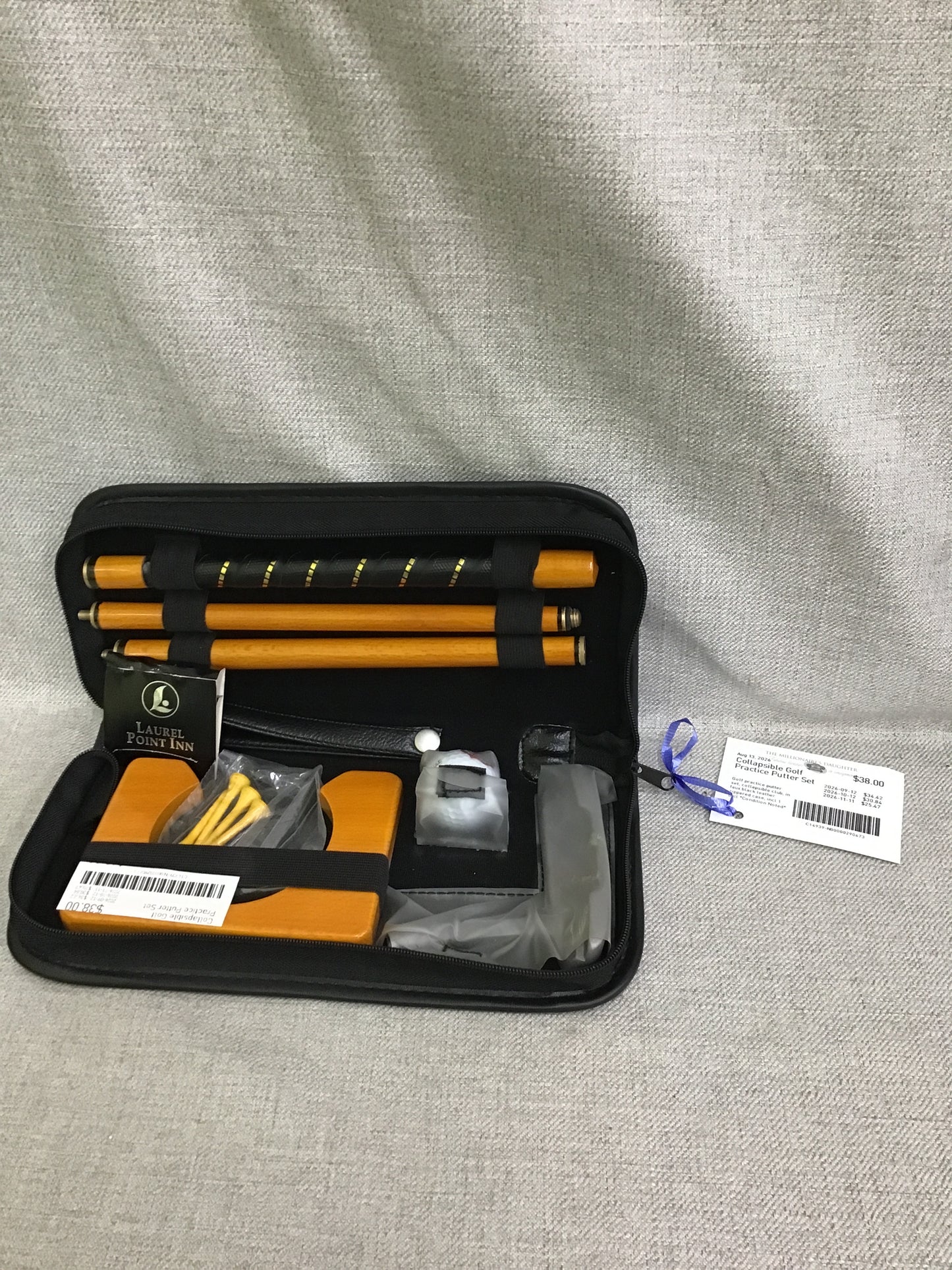 Collapsible Golf Practice Putter Set