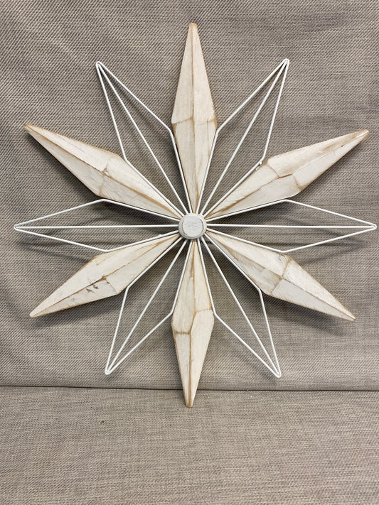 NEW! Wall Decor - Metal & Wood Star