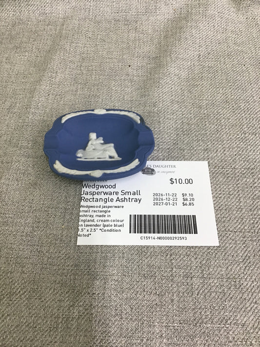 Wedgwood Jasperware Small Rectangle Ashtray