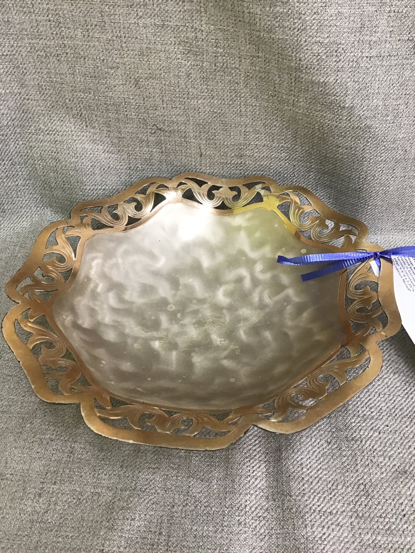 Vintage German Ikora Silver Plated Bowl