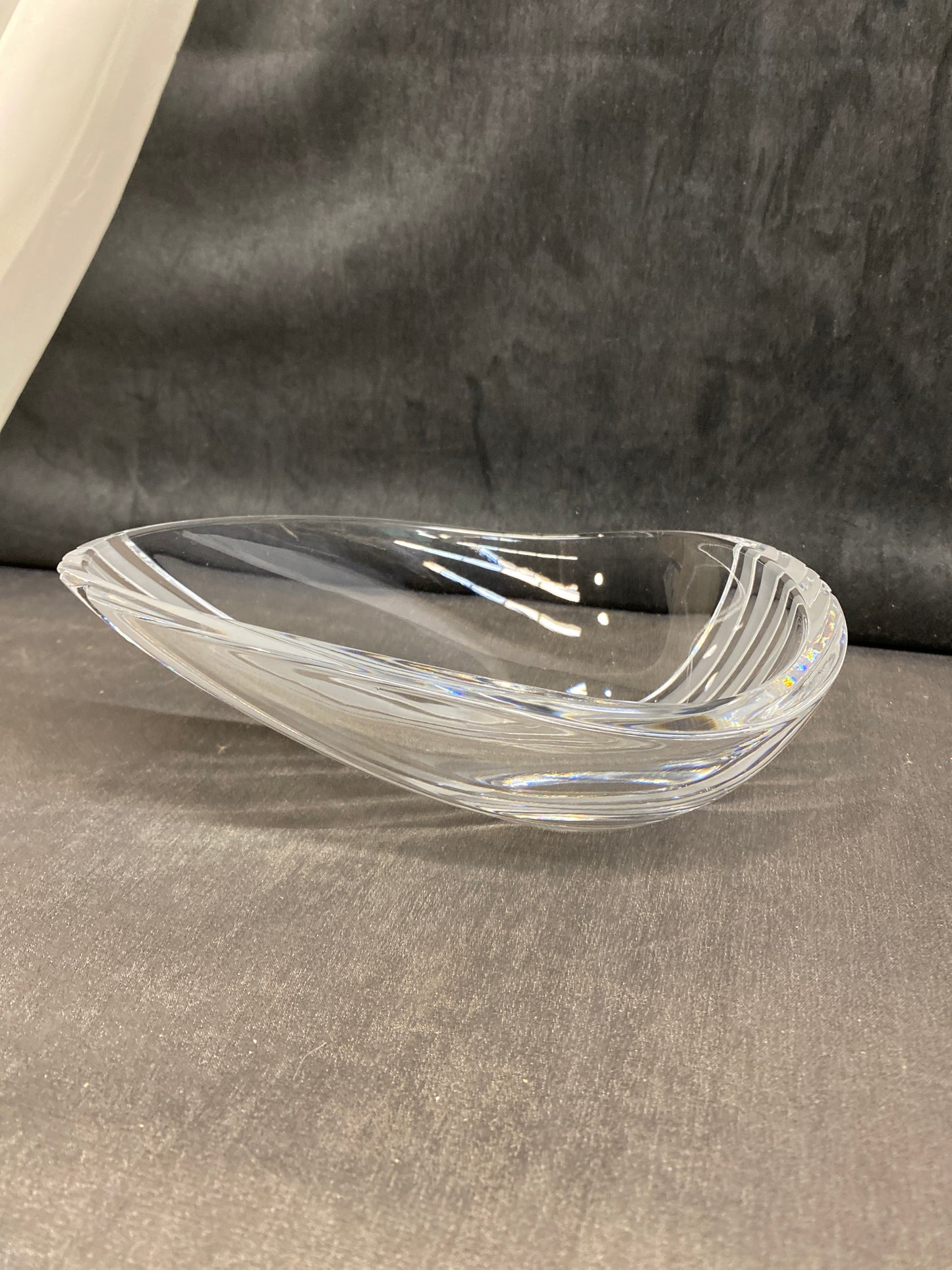 Villeroy & Boch Crystal Bowl - Frosted Stripes