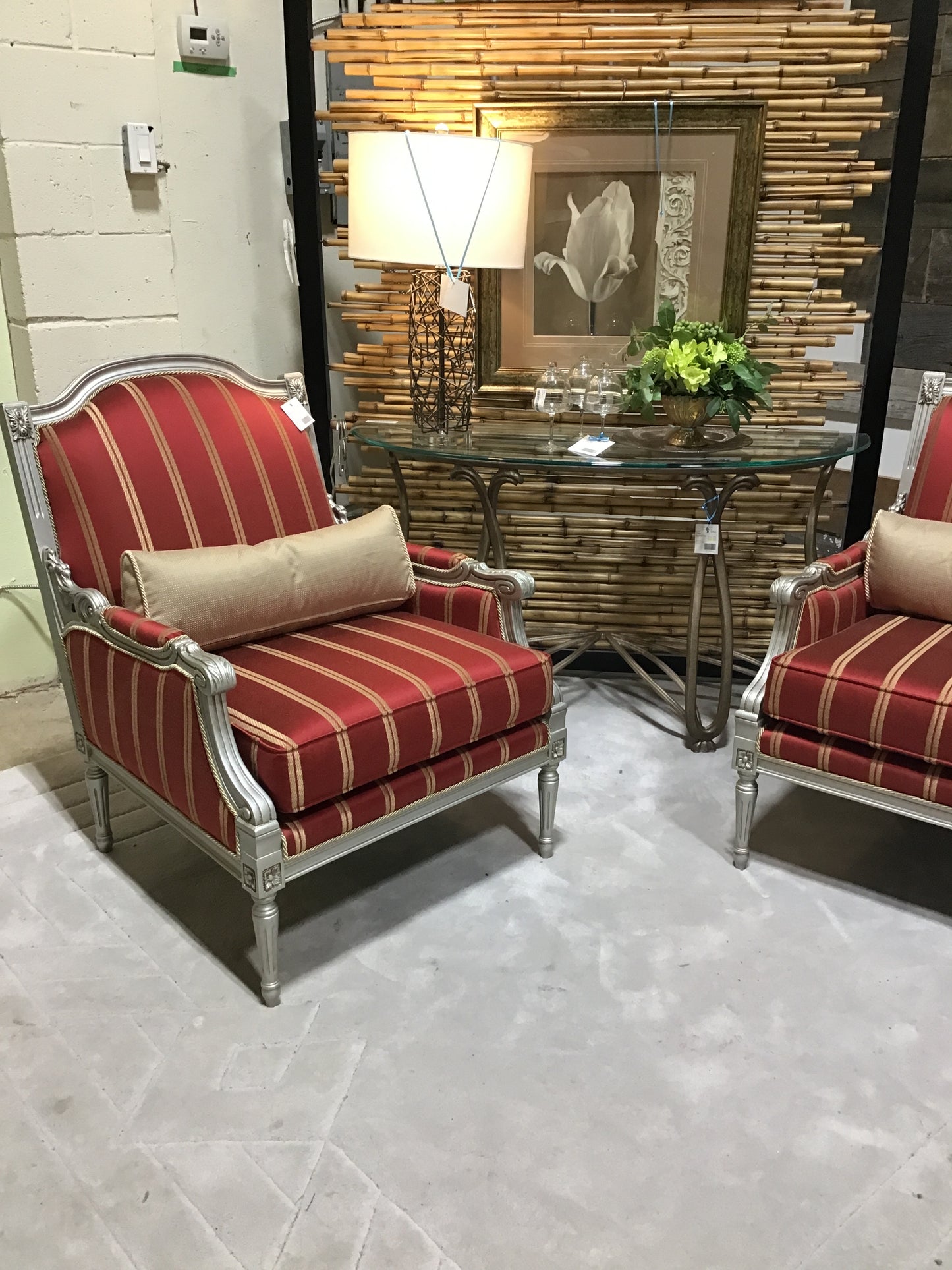 Bergere Chair & Bolster
