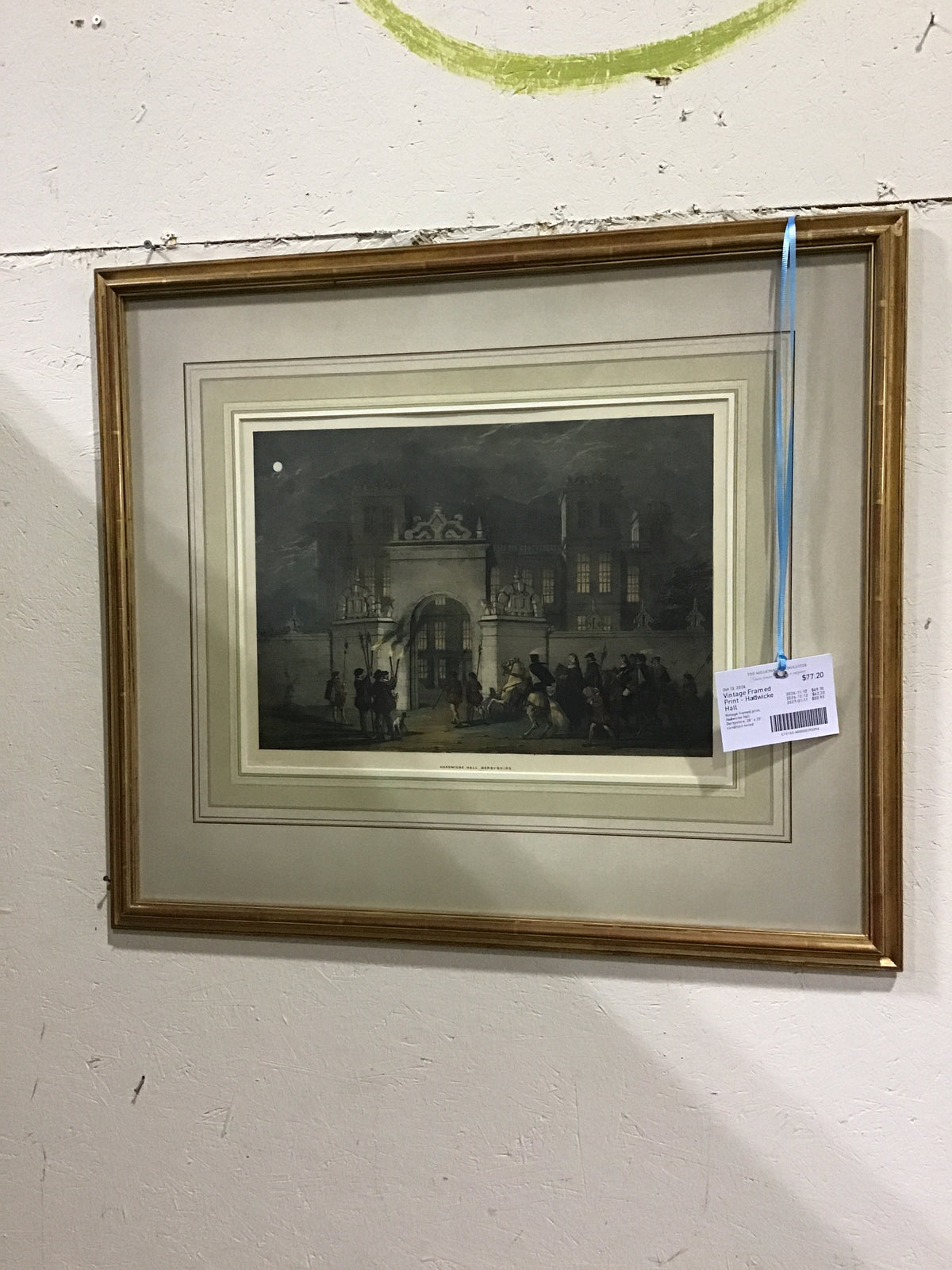 Vintage Framed Print - Hardwicke Hall