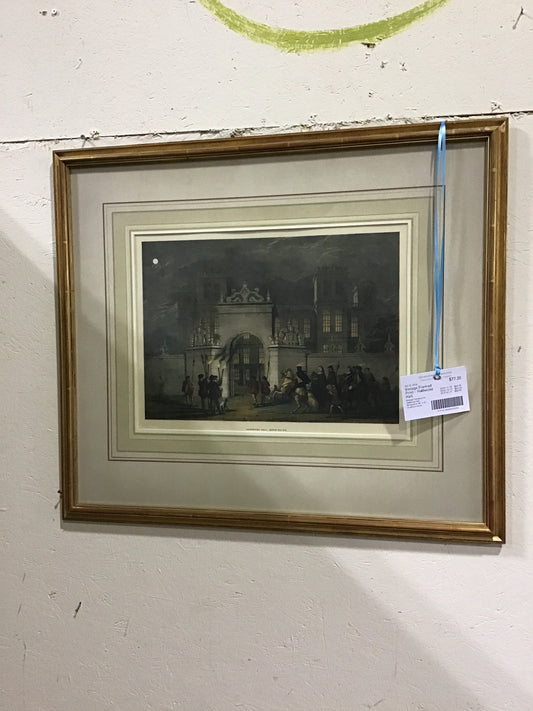 Vintage Framed Print - Hardwicke Hall