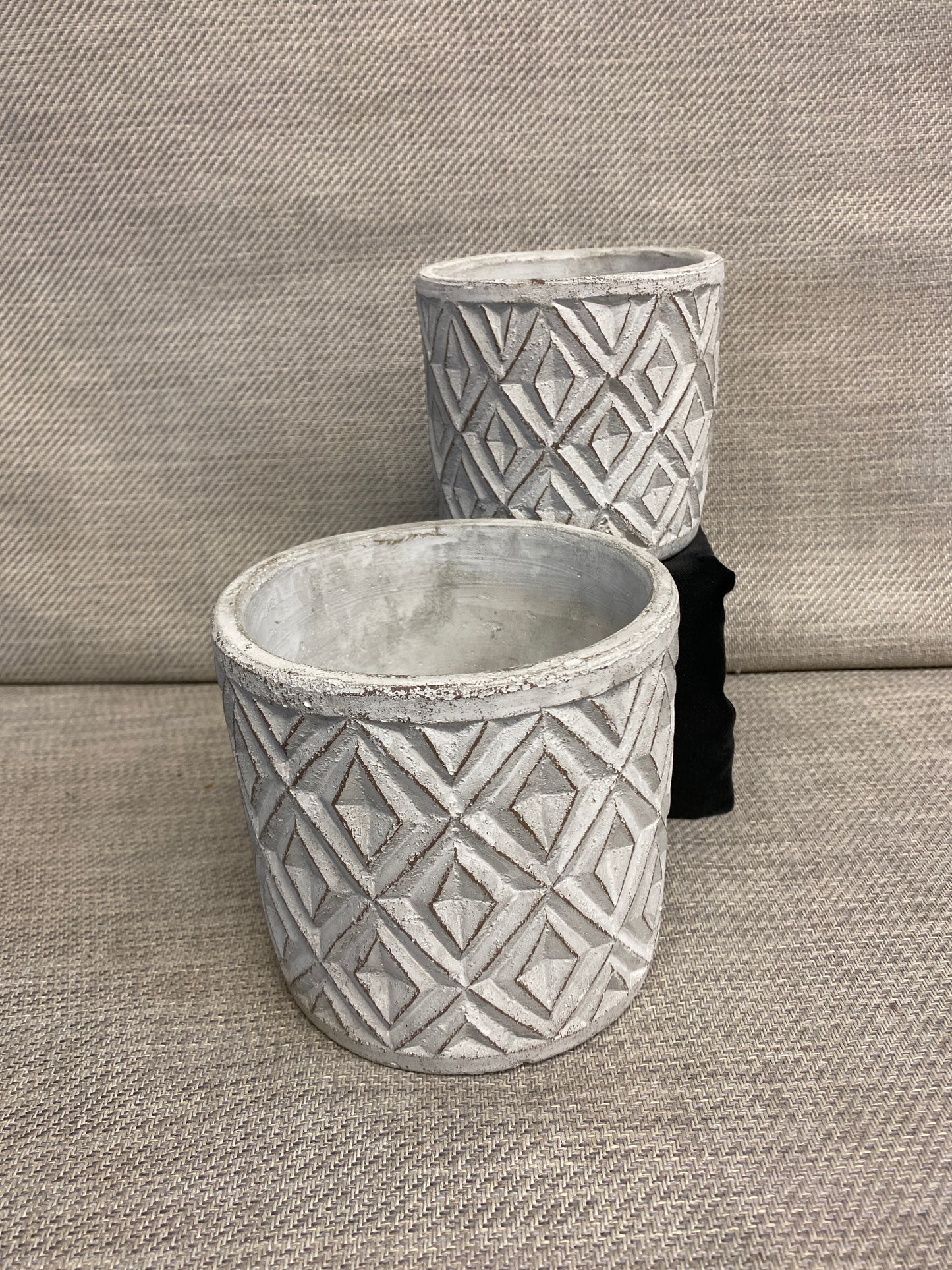 New! PAIR Planters - Stone-Like