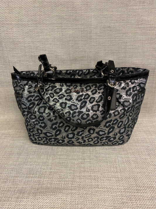 NEW! Coach East West Tote Bag - Ocelot