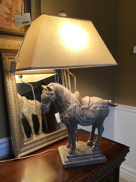 Table Lamp - Horse CONDITION