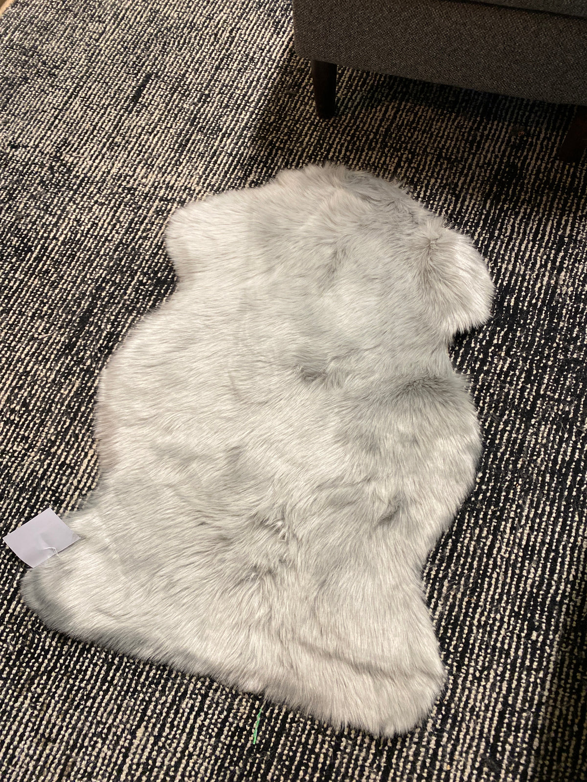 OUI Faux Sheepskin - Grey