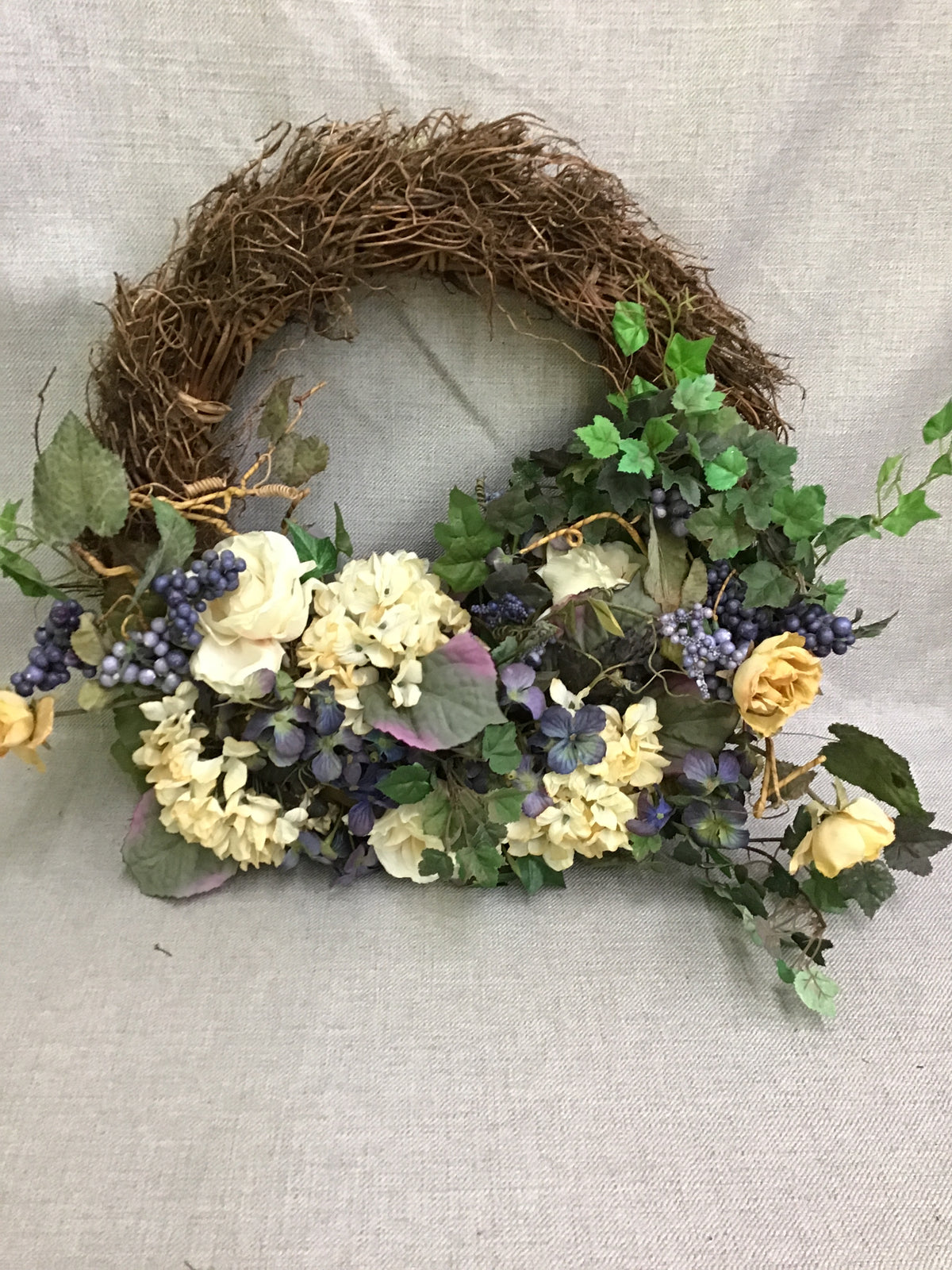 Wreath w Mums