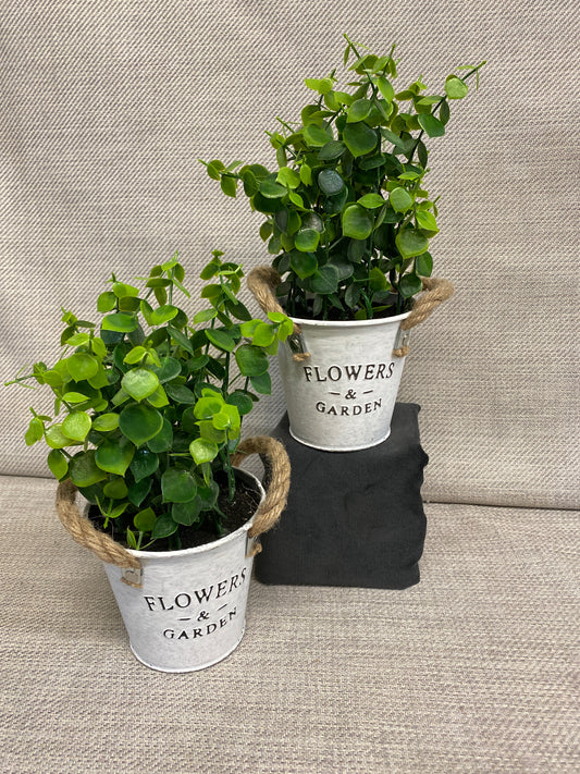 New! PAIR Faux Potted Plants