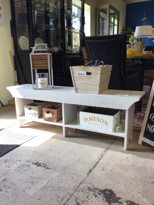 New! River Birch Storage Bench