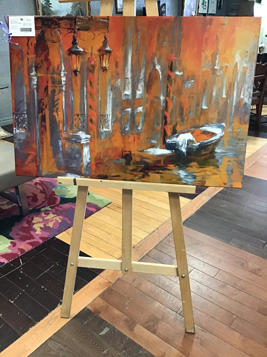 Canvas Art, Abstract Oranges