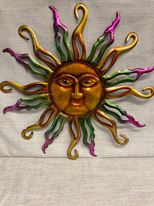 NEW! Metal Wall Decor - Sun