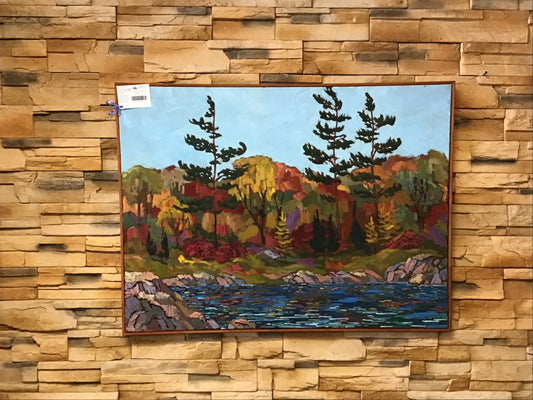 Framed Original Painting by Bill Powell
