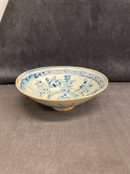 Vintage Vietnamese Pottery Bowl